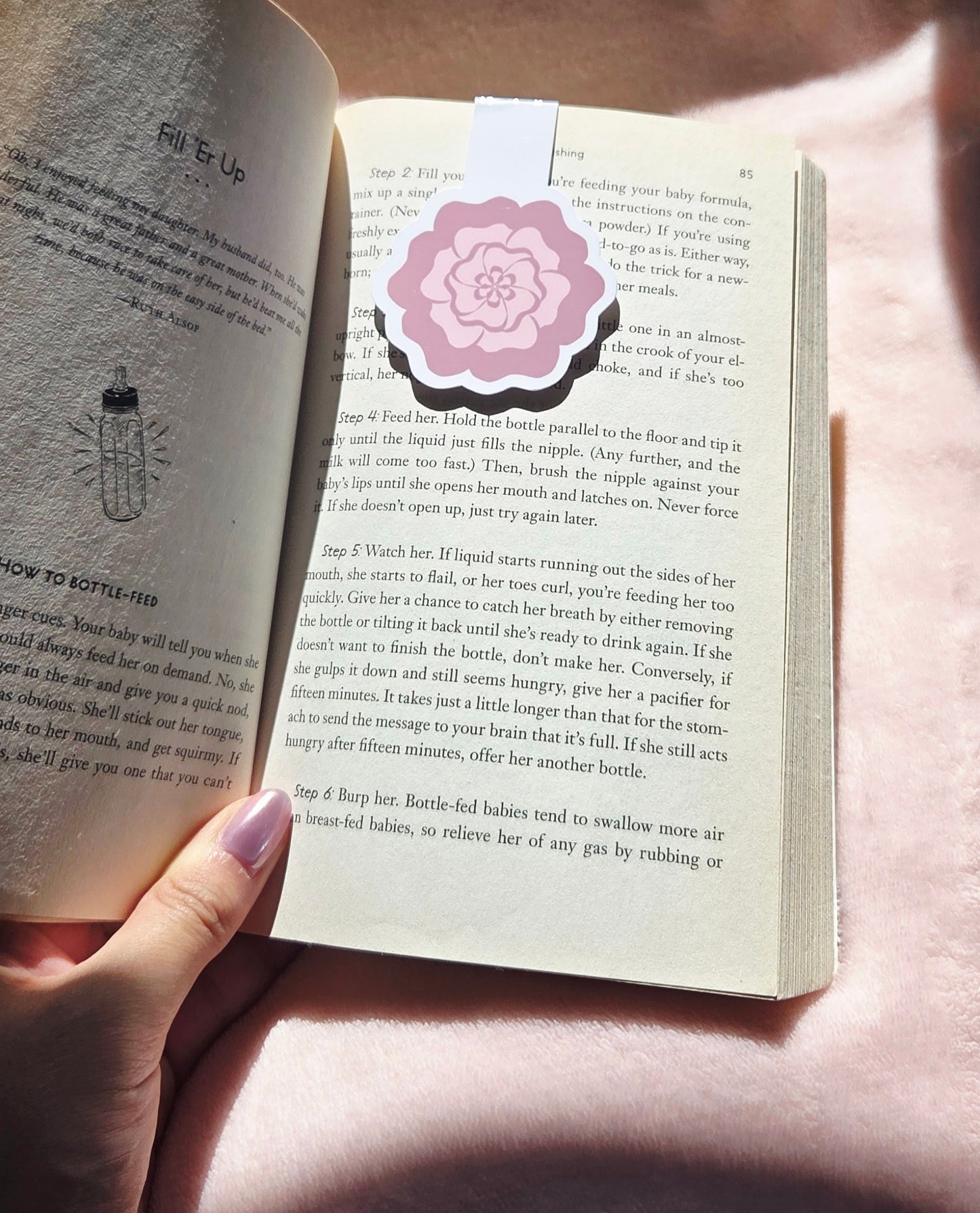 Flora Magnetic Bookmark