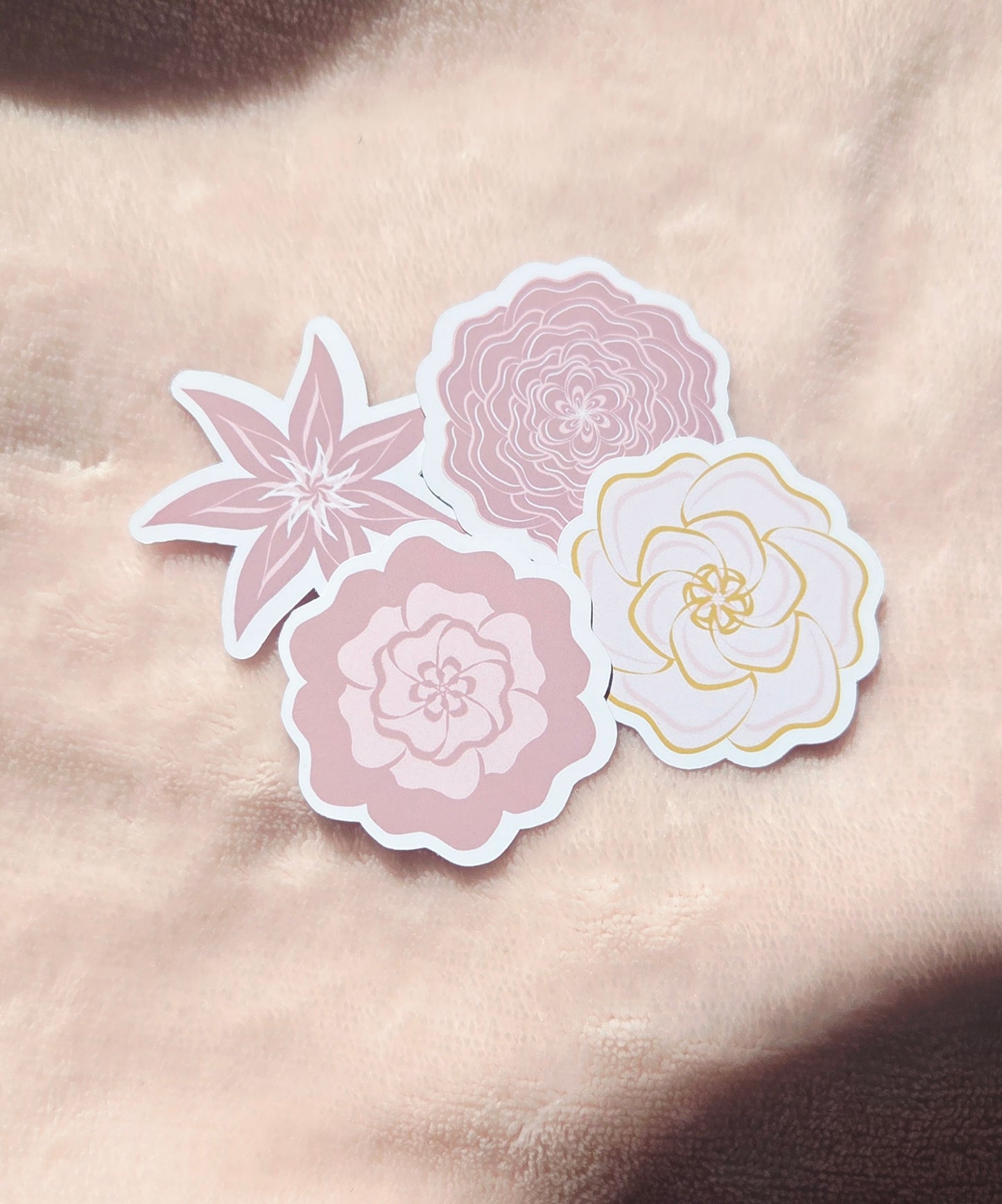 Bloom Die-Cut Sticker Set of 4